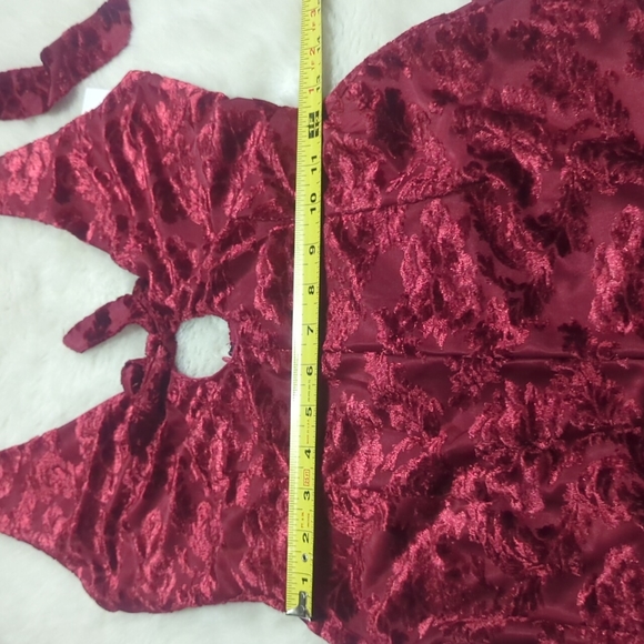 SomeDays Lovin "Warmways" Burnout Velvet Jumpsuit ~ NWT - Picture 4 of 10